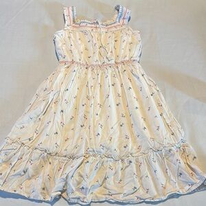 Old Navy Floral Kids Dress with Crochet Details in Size M(8)